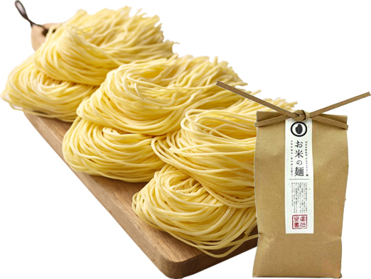 国産米粉使用・グルテンフリー麺